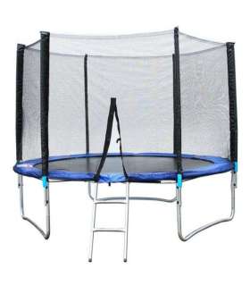 Trampoline 305 cm with safety net and ladder 10ft (3.05 m)