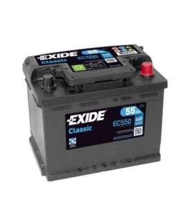 Aku Exide Classic 55Ah 460A 242x175x190-+