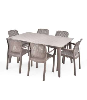 Aiamööbli komplekt HECHT SAMANA SET BEIGE 6