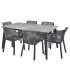 Aiamööbli komplekt HECHT ELISA GRAPHITE 6