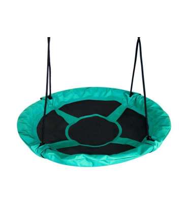 Swing Storks nest, Ø 120 cm, green-black