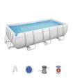 Frame pool Bestway Power Steel 404х201х100 cm with cartridge filter pump and accessories (56441)